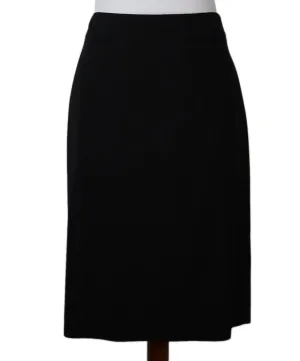 Theory Black Wool Skirt sz 12