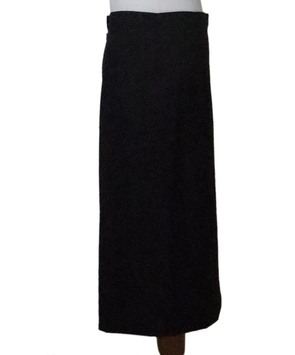 Theory Black Wool Skirt sz 8