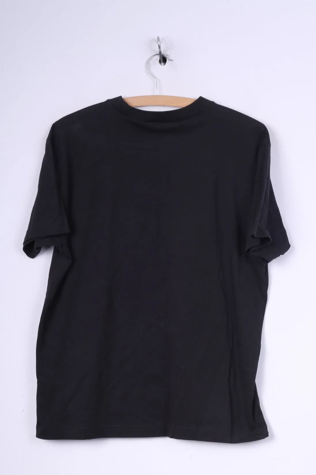 Tigi-Wear by Rinku Womens One Size T-Shirt Graphic Black Cotton Top