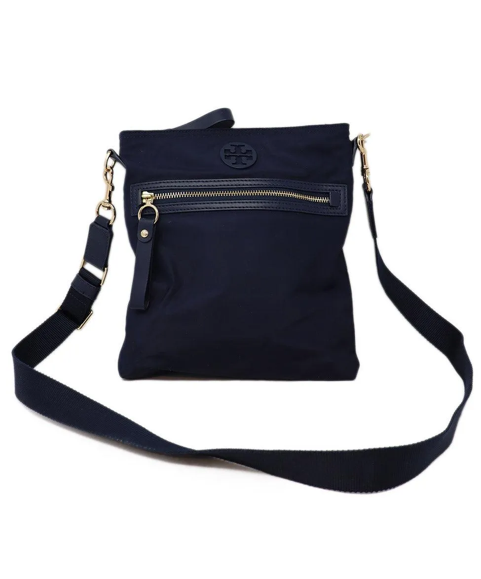 Tory Burch Navy Nylon Crossbody