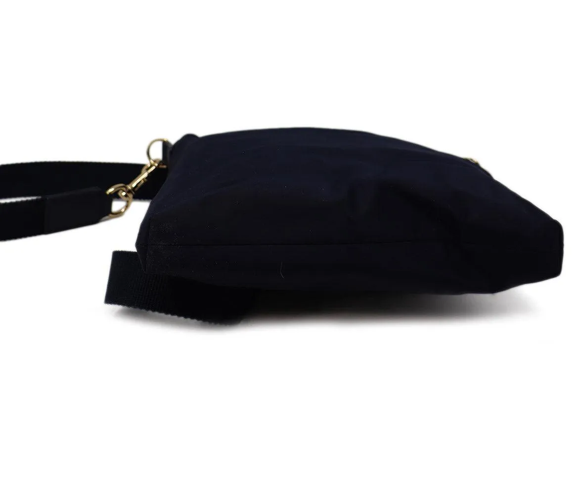Tory Burch Navy Nylon Crossbody