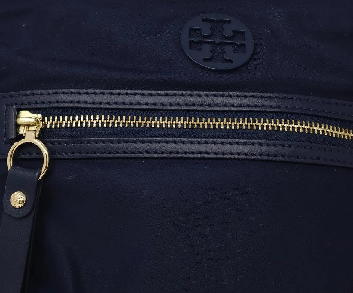 Tory Burch Navy Nylon Crossbody
