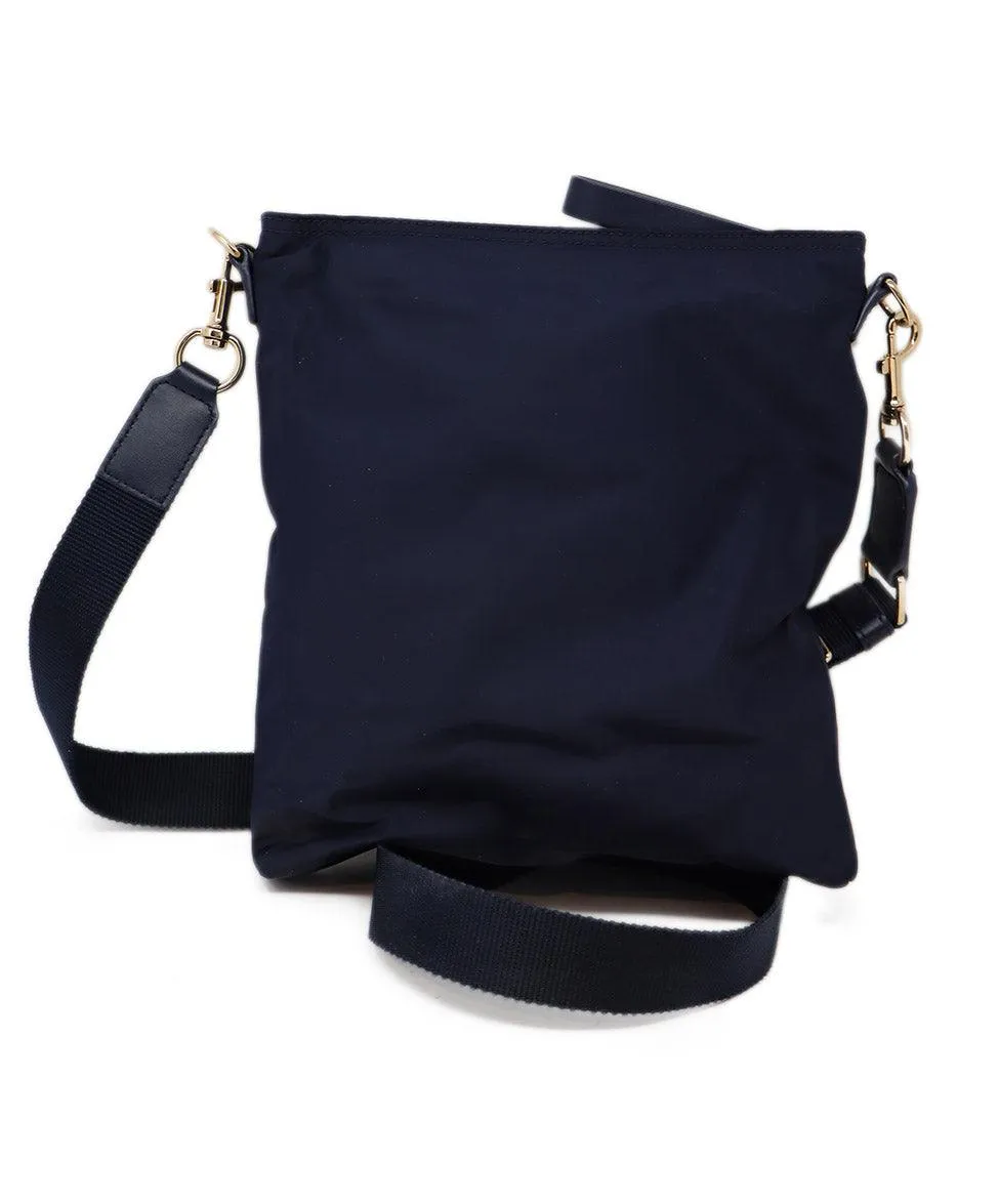 Tory Burch Navy Nylon Crossbody