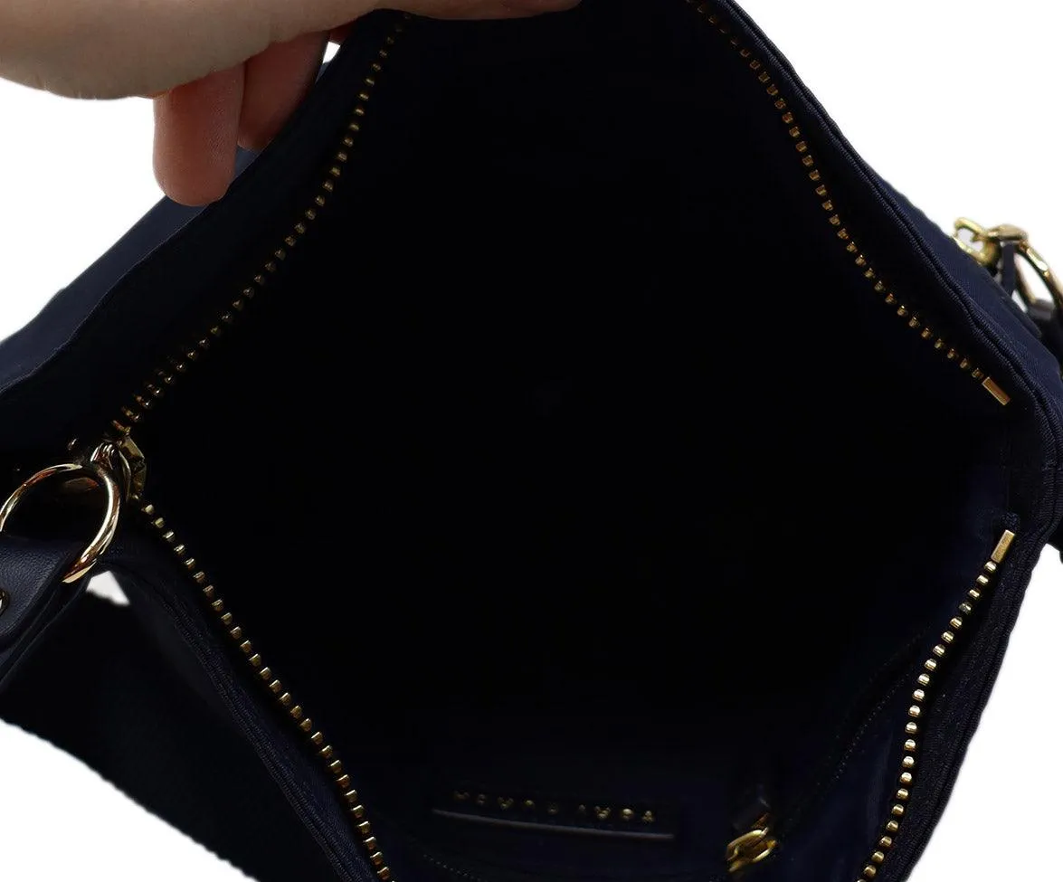 Tory Burch Navy Nylon Crossbody
