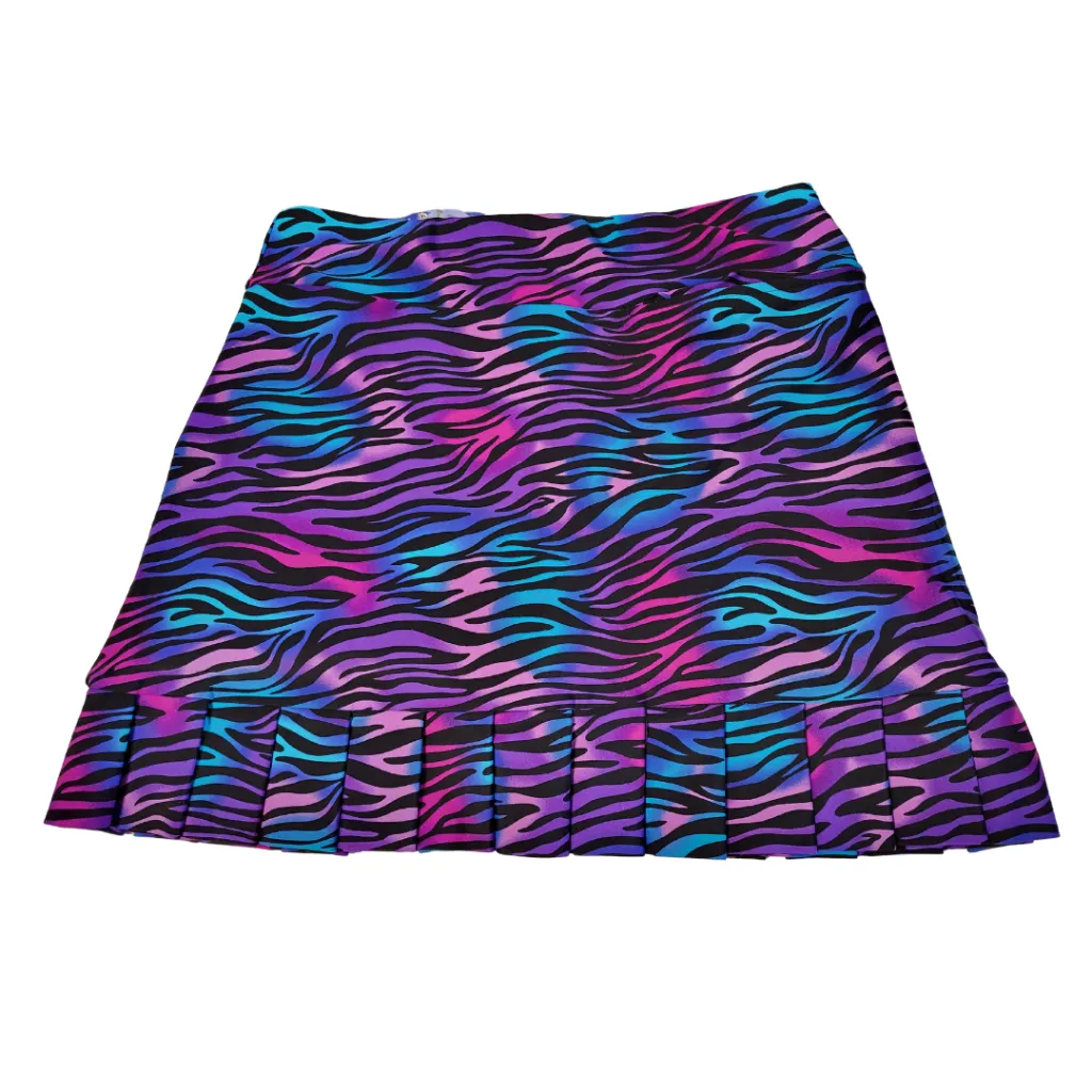 Tzu Tzu Kenley Electric Zebra Golf Skort Size XS MSP$150