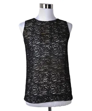 Valentino Black Lace Top sz 4