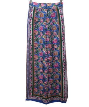 Veronica Beard Multicolor Floral Silk Pants sz 0