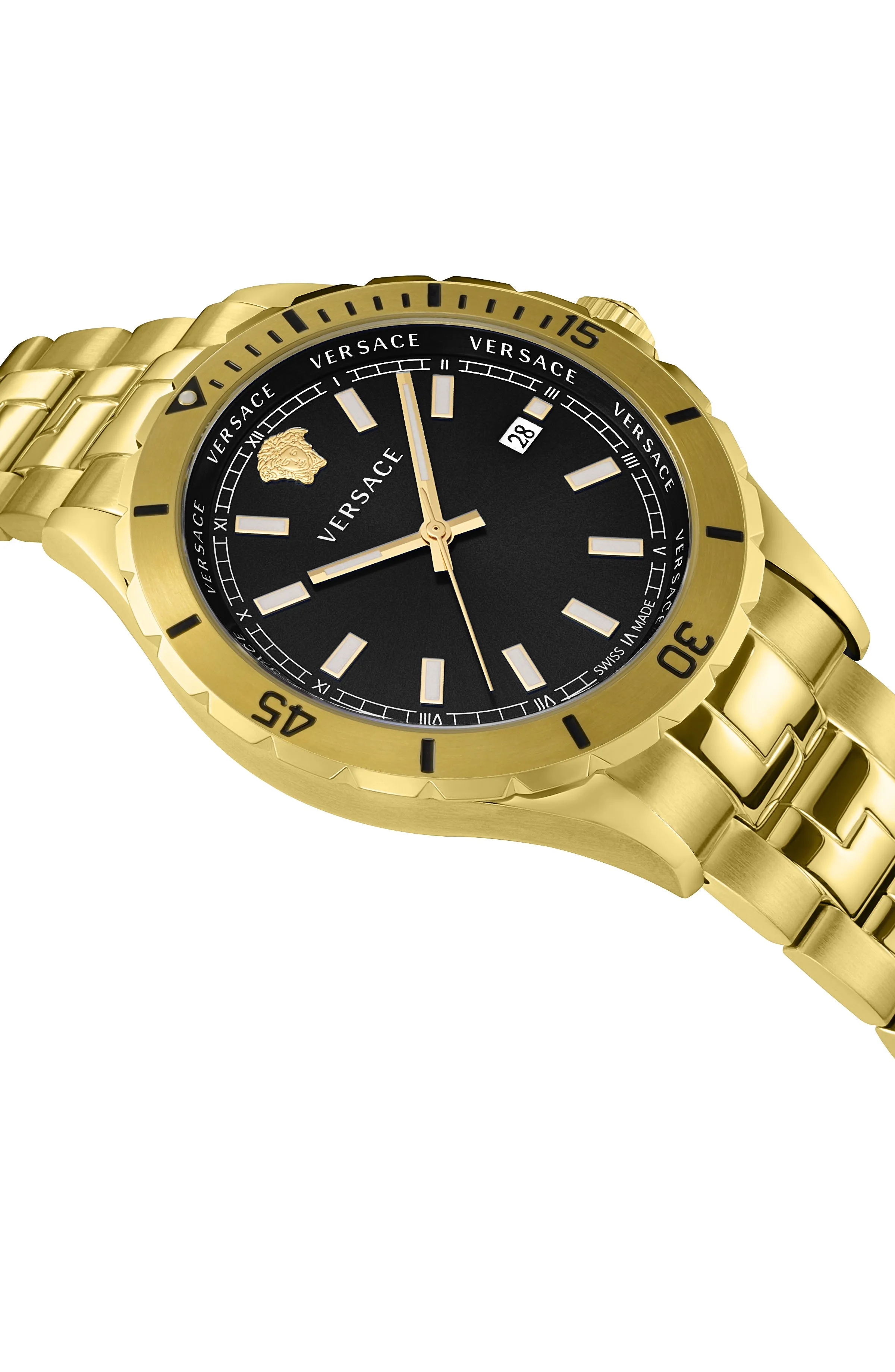Versace Men's Hellenyium 42mm Quartz Watch