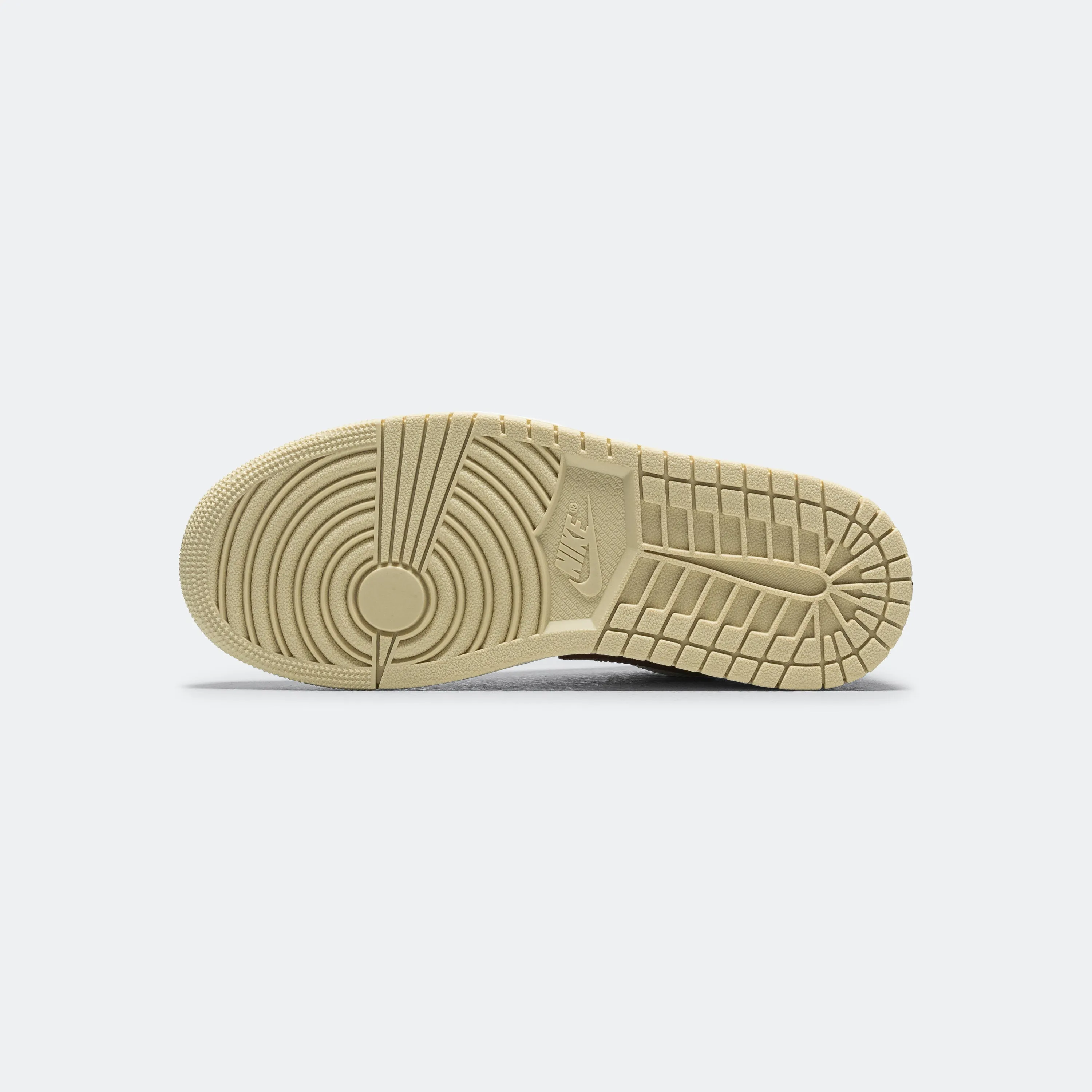 Womens Air Jordan 1 Retro Low - Summit White/Red Sepia-Desert Khaki