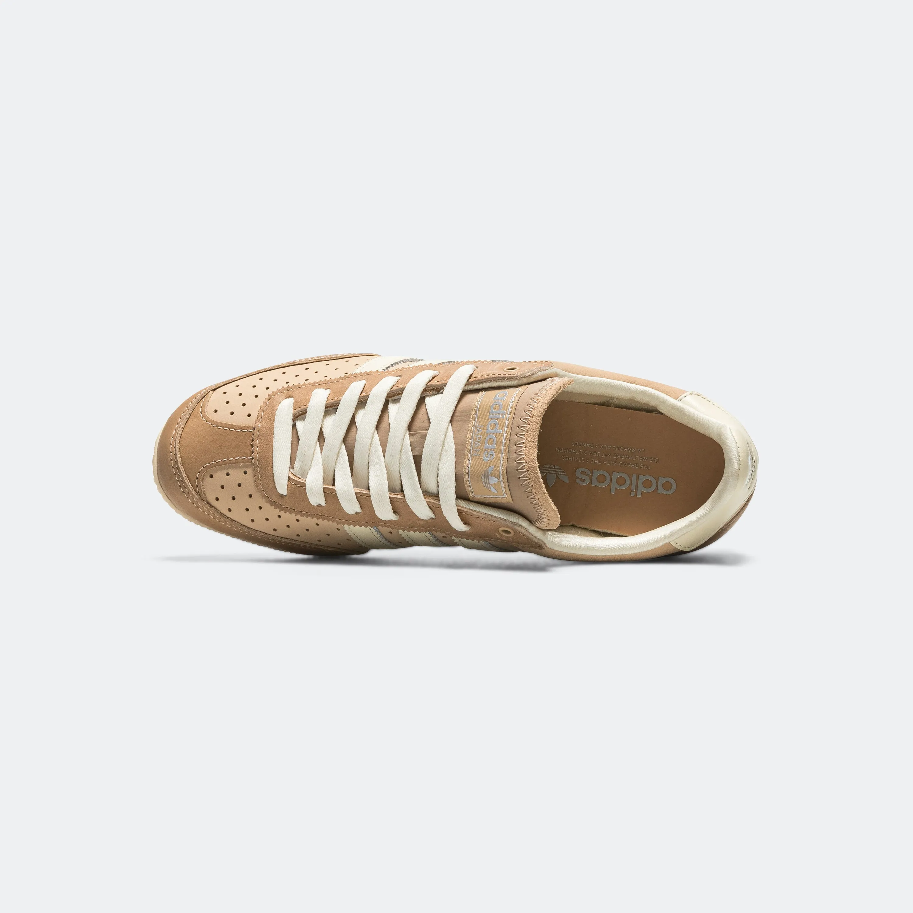 Womens Japan - Warm Sandstone/Cream White-Silver Metallic