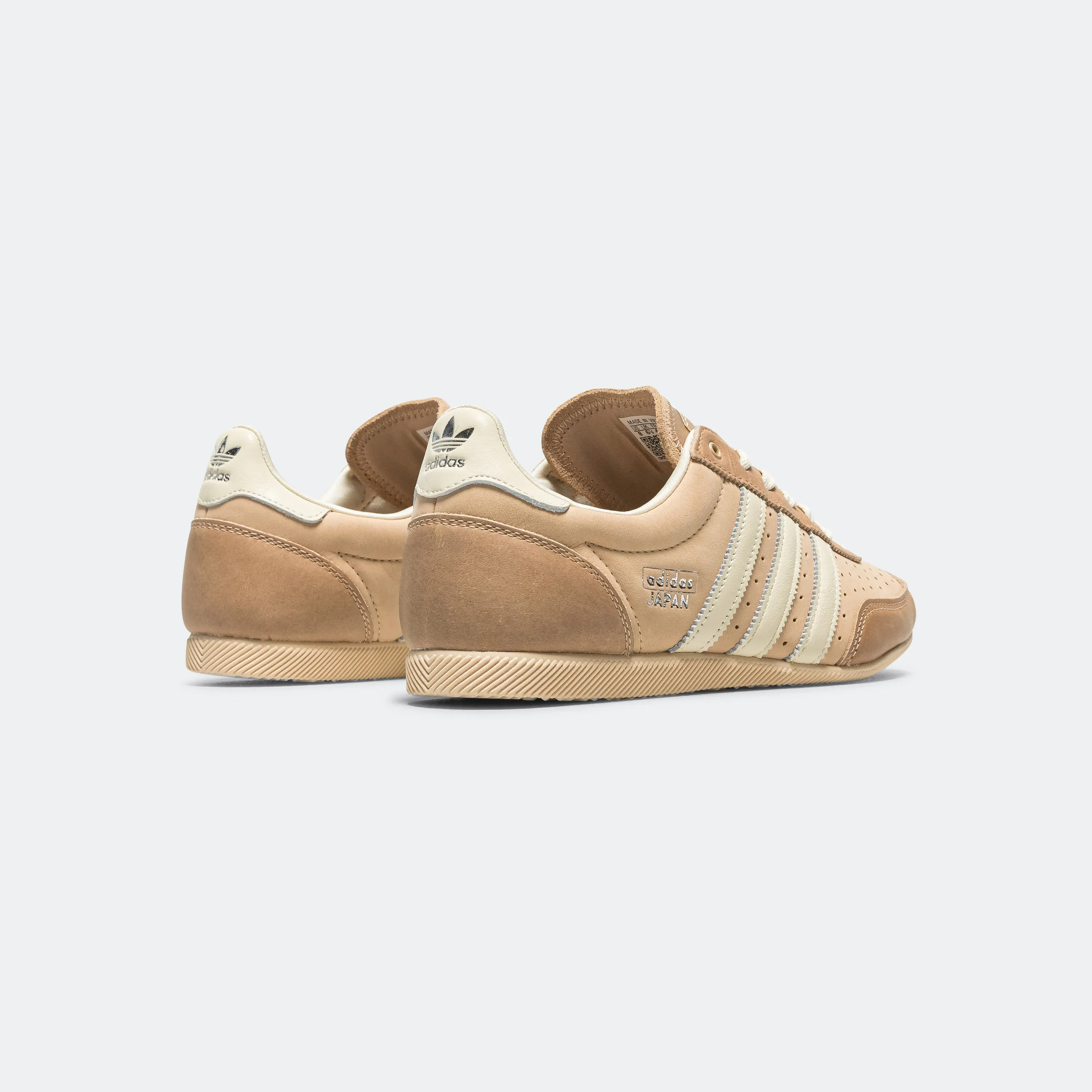 Womens Japan - Warm Sandstone/Cream White-Silver Metallic