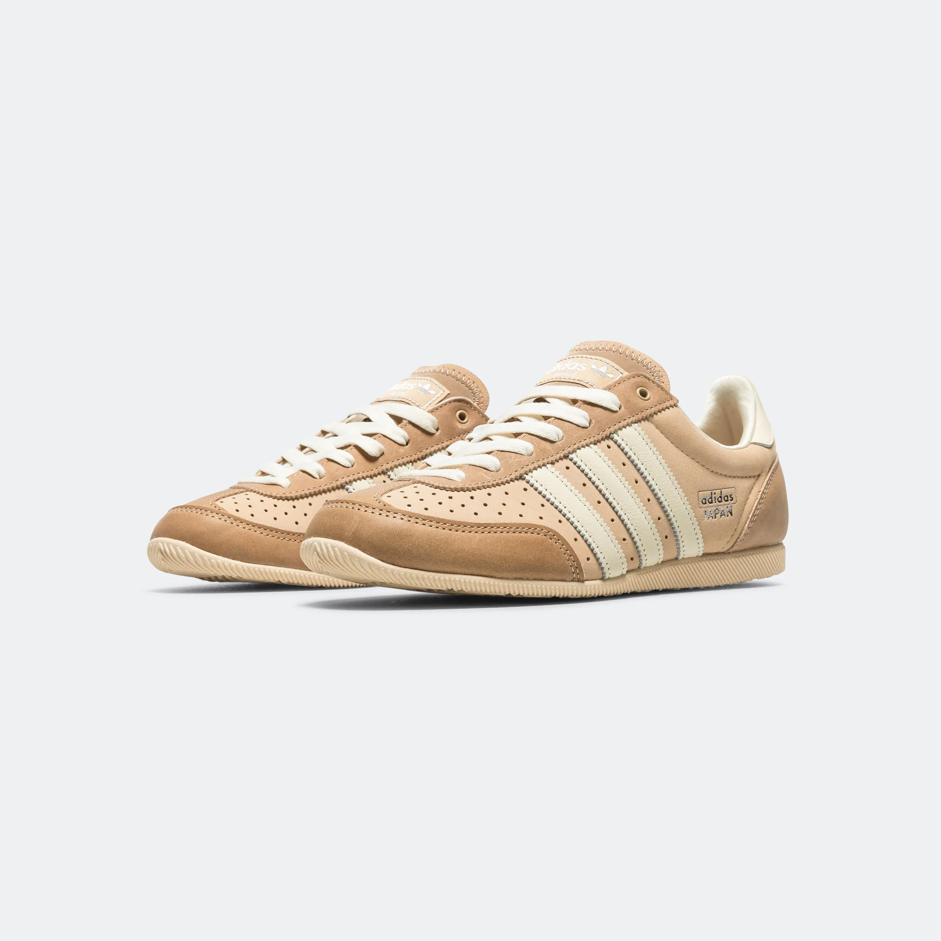 Womens Japan - Warm Sandstone/Cream White-Silver Metallic