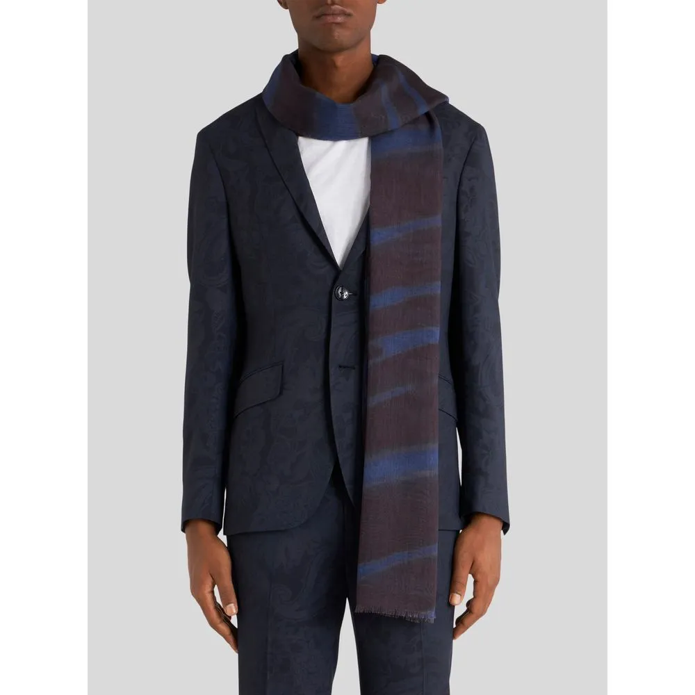 Zebra Design Cashmere Scarf