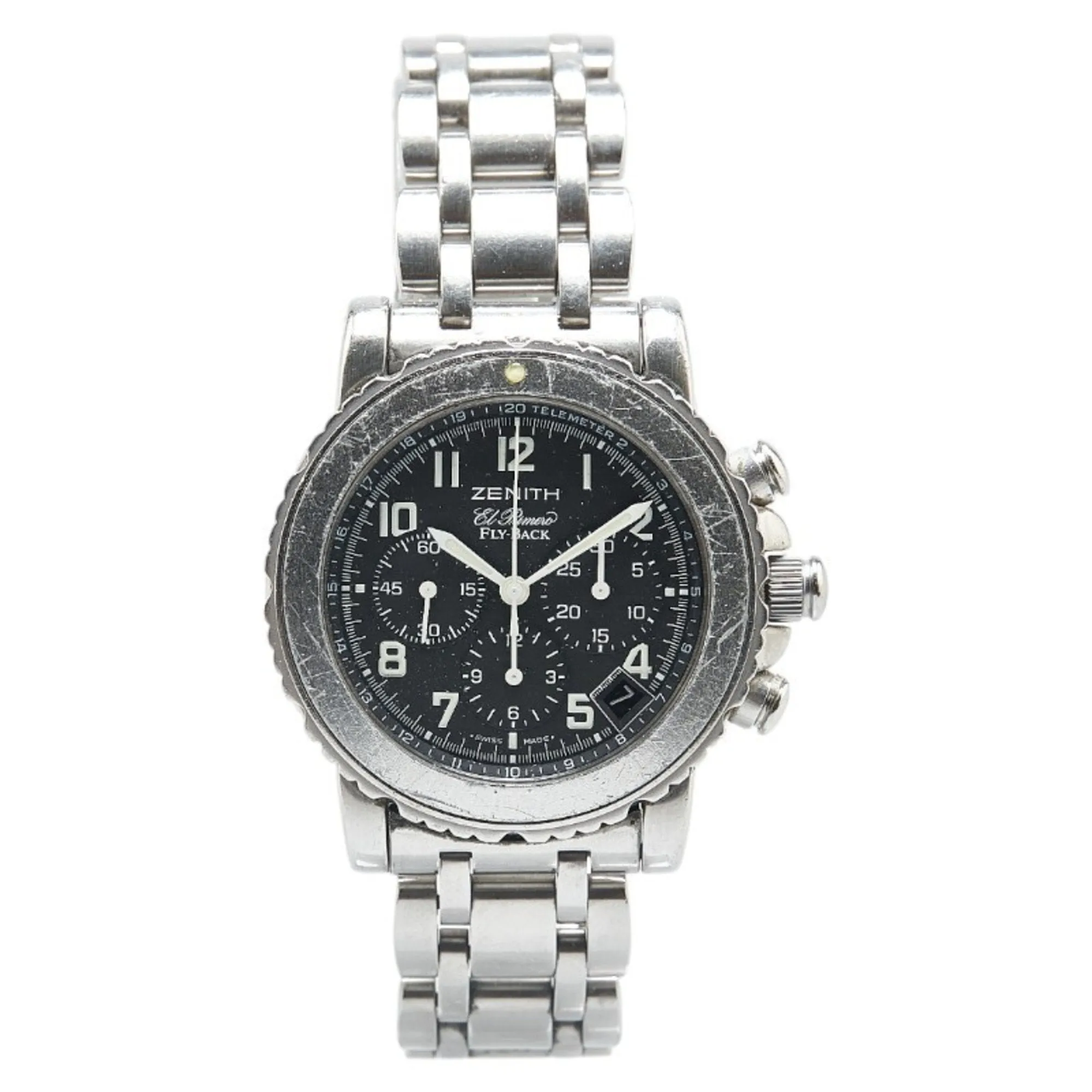 Zenith Stainless Steel Wristwatch (Pre-Owned)