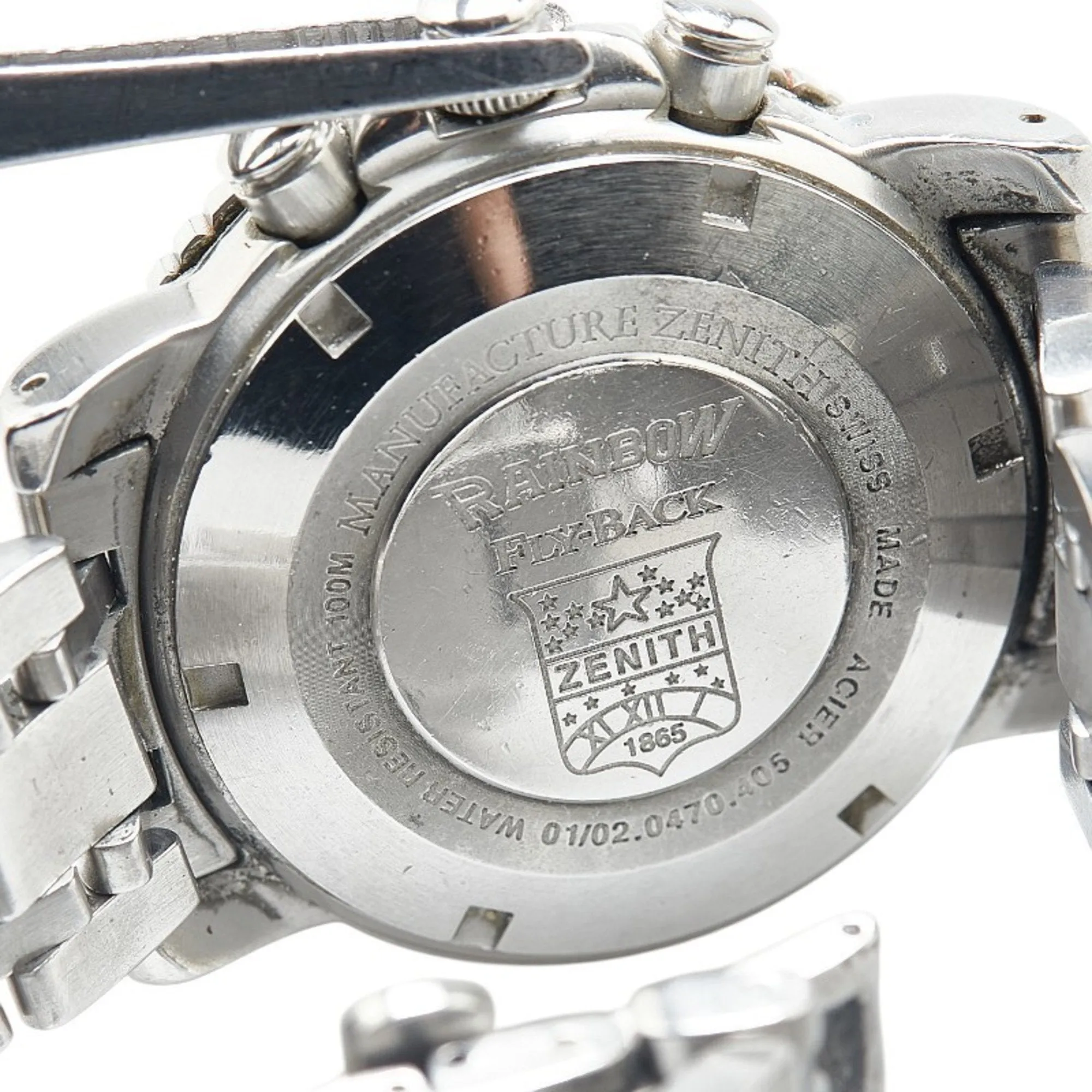 Zenith Stainless Steel Wristwatch (Pre-Owned)