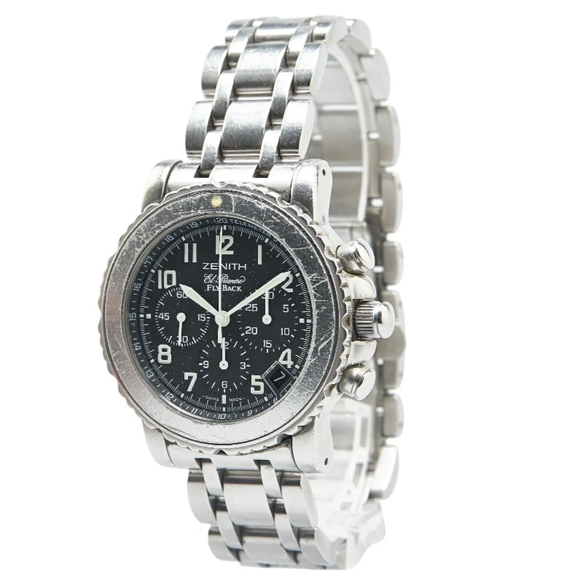 Zenith Stainless Steel Wristwatch (Pre-Owned)