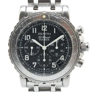 Zenith Stainless Steel Wristwatch (Pre-Owned)